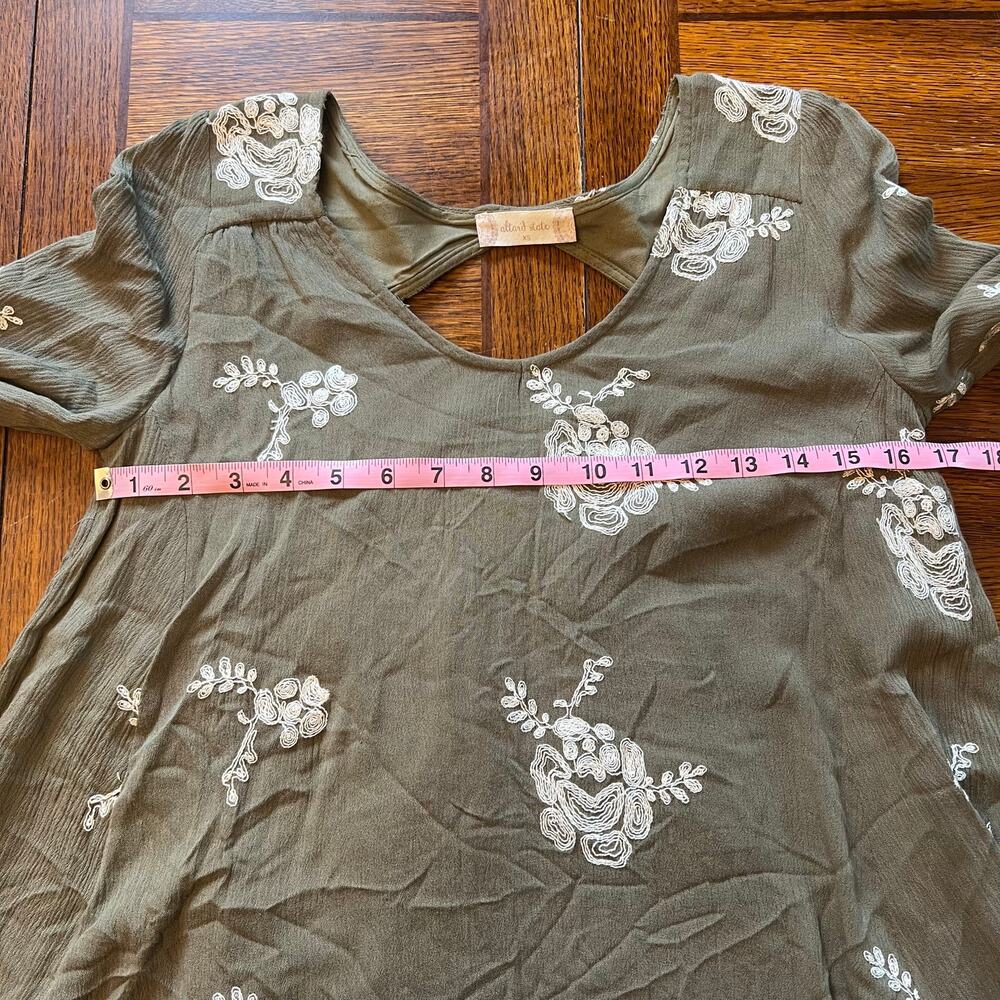 Altar'd State Boho Floral Embroidered Dress XS - Picture 10 of 15